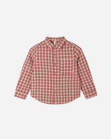 Collared Long Sleeve Shirt || Vintage Plaid by Rylee + Cru