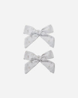 Bows, Set Of 2 || Dusty Blue by Rylee + Cru