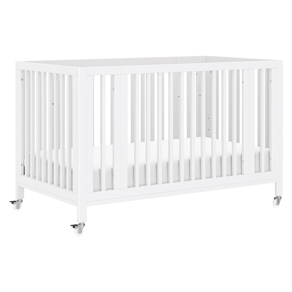 Babyletto Rolli 9-in-1 Convertible All-Stages Crib with Bassinet & Toddler Bed Conversion Kits