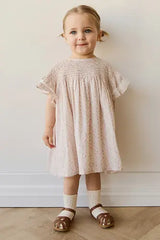 Organic Cotton Malia Dress - Claudette Rose by Jamie Kay