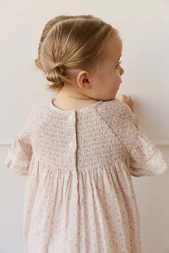 Organic Cotton Malia Dress - Claudette Rose by Jamie Kay