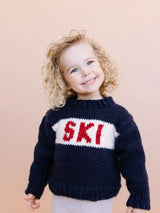 Ski Sweater - Navy by The Blueberry Hill