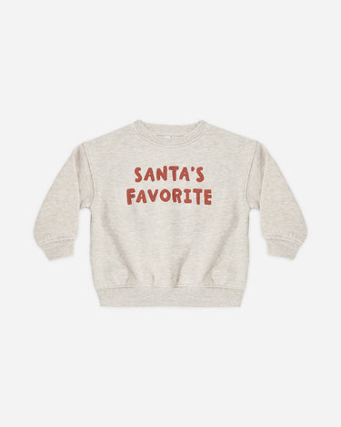 Relaxed Sweatshirt || Santa's Favorite by Rylee + Cru