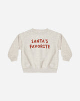 Relaxed Sweatshirt || Santa's Favorite by Rylee + Cru