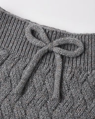 Knit Pant || Heathered Slate by Quincy Mae