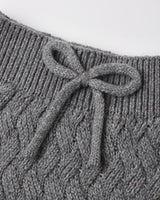 Knit Pant || Heathered Slate by Quincy Mae