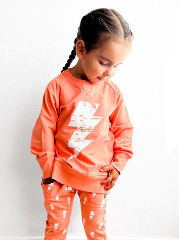 Neon Pullover - Desert Bolt by Little Bipsy