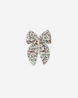 Oversized Bow || Holiday Floral by Rylee + Cru