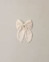 Everly Bow || Embroidered Daisy by Noralee
