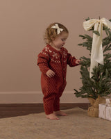 Fair Isle Romper || Ruby by Rylee + Cru