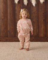 Relaxed Fleece Sweatpant || Sweet Ghost by Quincy Mae