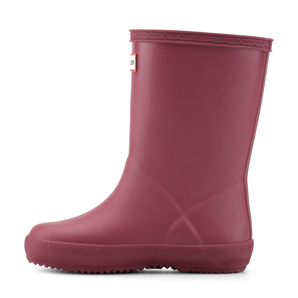 Kids First Classic Rain Boots- Dark Red by Hunter Boots