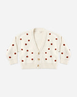 Boxy Crop Cardigan || Ruby Bobble by Rylee + Cru