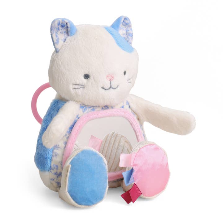 Itzy Bitzy Mirror Sensory Tummy Time- Kitty by Itzy Ritzy