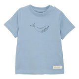Short Sleeve Tee - Blue Whale by En Fant
