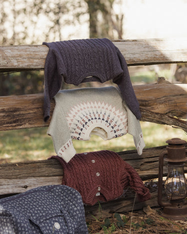 Fair Isle Sweater || Sage by Rylee + Cru