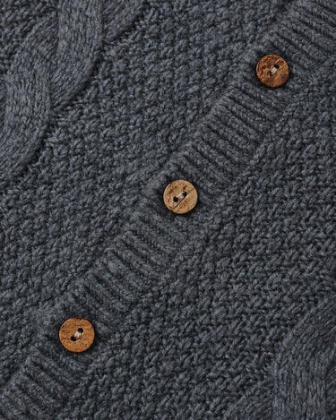Knit Cardigan || Midnight by Quincy Mae