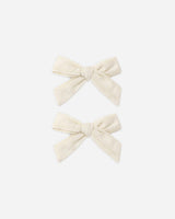Bows, Set Of 2 || Natural by Rylee + Cru