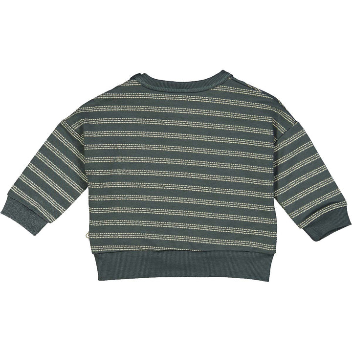 Stripe Sweatshirt Balance Green by Müsli
