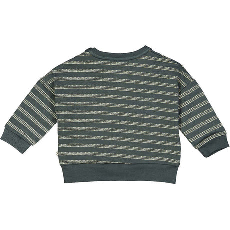 Stripe Sweatshirt Balance Green by Müsli