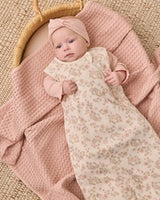 Jersey Sleep Bag || Floral Vine by Quincy Mae