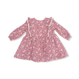 Ruffle Long Sleeve Bubble w/ Skirt- Bandana Floral by Angel Dear