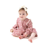 Ruffle Long Sleeve Bubble w/ Skirt- Bandana Floral by Angel Dear