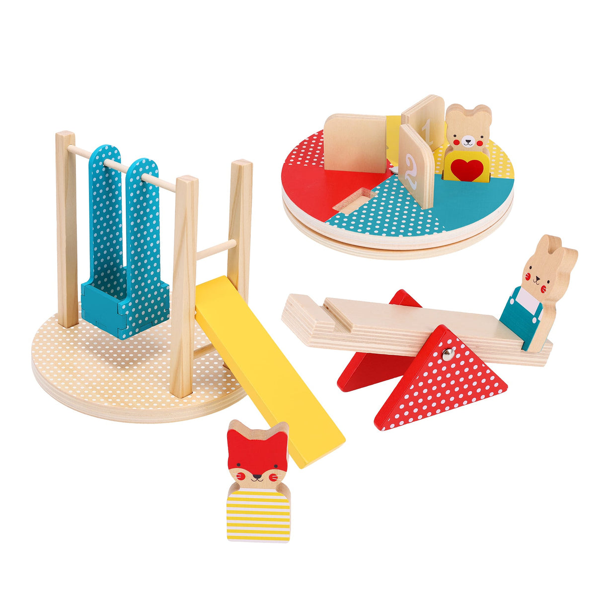At the Park Wooden Play Set by Petit Collage
