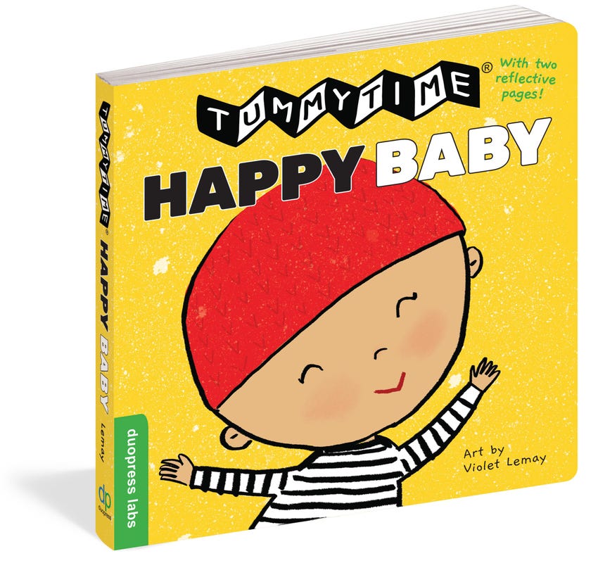 TummyTime(R): Happy Baby by Sourcebooks