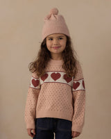 Reagan Sweater || Hearts by Rylee + Cru