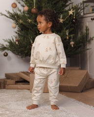 Relaxed Fleece Sweatpant || Gingerbread by Quincy Mae
