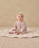 Relaxed Jumpsuit || Mulberry Stripe by Quincy Mae