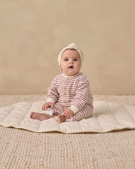 Relaxed Jumpsuit || Mulberry Stripe by Quincy Mae