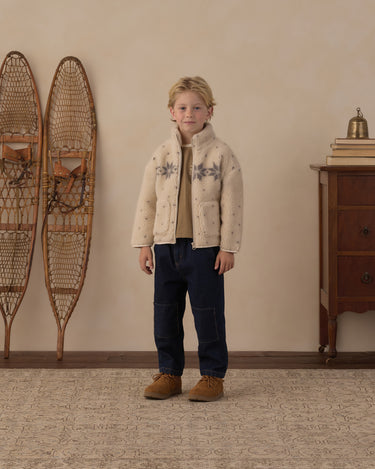 Felix Jacket || Natural Fair Isle by Rylee + Cru