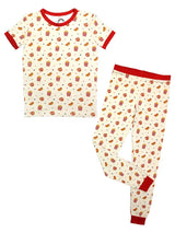 Here For the Snacks Foodie Bamboo Kids Pajamas Toddler Set by Emerson and Friends