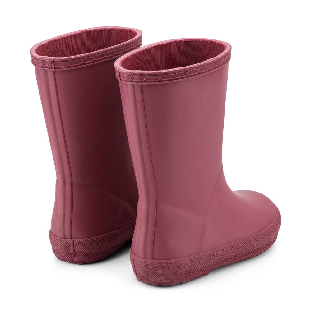 Kids First Classic Rain Boots- Dark Red by Hunter Boots