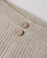 Rib Knit Legging || Heathered Oatmeal by Quincy Mae