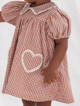 Coraline Dress || Red Gingham by Quincy Mae