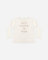 Raw Edge Long Sleeve Tee || Hot Cocoa Club by Rylee + Cru