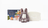 Holiday Essentials Gift Set: Badger Kin + Book + Basket by Slumberkins