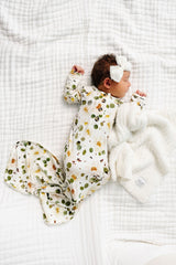 Chenille Blanket- White - Mini/Lovey by Lou Lou & Company