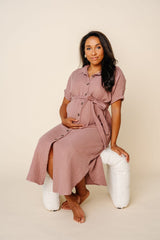 The Everyday Dress - Berry by Lou Lou & Company