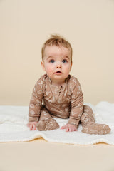 Wyatt Zipper Footie by Lou Lou & Company