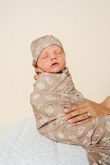 Wyatt Swaddle Blanket by Lou Lou & Company