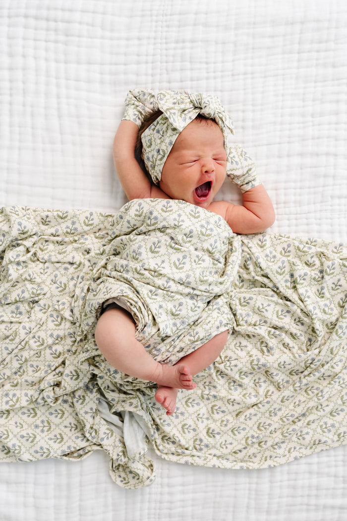Etta Swaddle Blanket by Lou Lou & Company