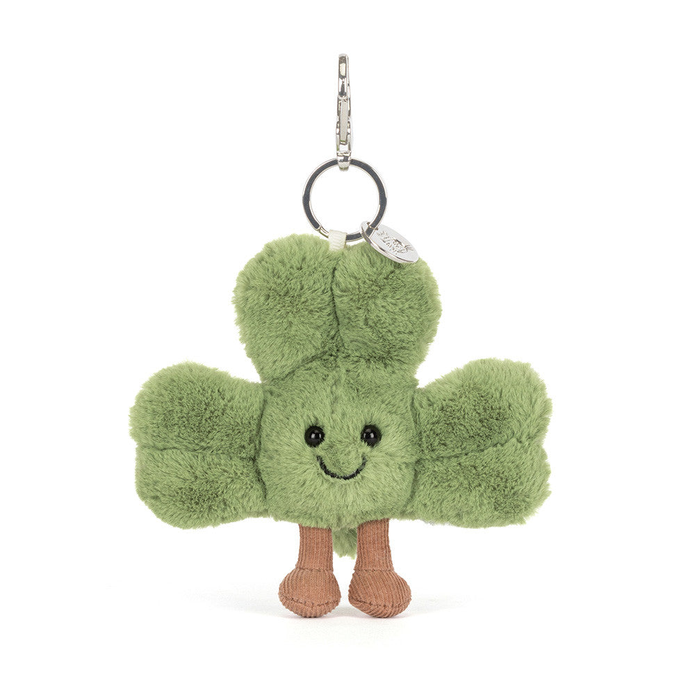 Amuseables Siofra Shamrock Bag Charm by Jellycat
