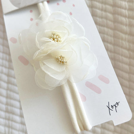 Mini Magnolia Skinny- Ivory by Baby Bling