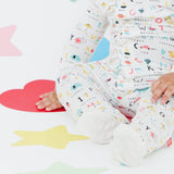 ABC Love modal magnetic parent favorite footie by Magnetic Me