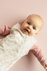 Girls 1.5 TOG Sleepsack- Floral on Cream by Coccoli