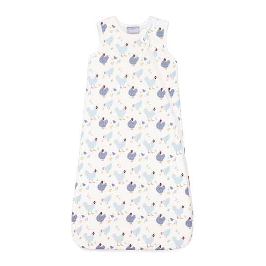 Boys 1.5 TOG Sleepsack- Blue Chickens by Coccoli